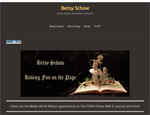 Tablet Screenshot of betsyschow.com